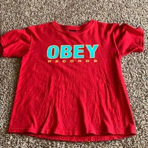 Short sleeve obey t-shirt